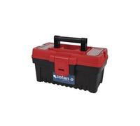 Cofan Caja de herramientas semiprofesional con organizadores y bandejas 40 x 20 x 18,5 cm