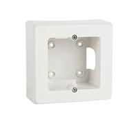 Cofan Caja de mecanismos de superficie para 1, 2 y 3 elementos | Disponible en varias medidas | Color blanco