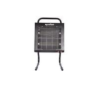 Cofan Calefactor De Onda Corta Con Potencia 1500 W/3000 W | Protección Ipx4 | Doble Interruptor Y Tubo Halógeno | Adecuado Para Entornos De Hasta 40 M2