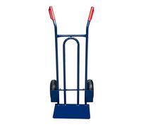 Cofan Carretilla profesional Pala fija, ruedas neumáticas, 250 kg, ideal para reparto