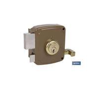 COFAN CERRADURA SOBREPONER PAPORTE/PALETON LLAVE 2 LADOS .80 DCHA