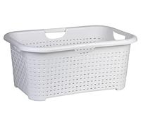 Cofan Cesta Multiusos de Polipropileno | Color Blanco | Medidas 59 x 38 x 26 cm