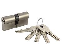 Cofan cilindro de seguridad llave normal | Medidas de 30/30 y 35/35 | Color latón y níquel