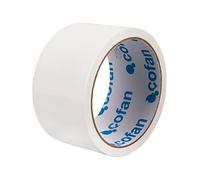 Cofan Cinta Americana 180 Micras| Color Blanco | Medida: 50 mm x 10 m