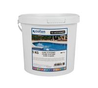 Cofan Cloro 10 Acciones en Tabletas | Envase de 5 kg | Tratamiento Multifunción para Piscinas 10 en 1