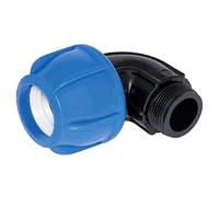 Cofan Codo 90° con Rosca Macho – Diámetro 40 mm x 1" 1/4 – Unitaria