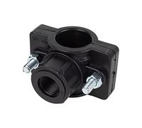 Cofan Collarín de toma simple 40 mm x 3/4" de rosca – Pack de 5 unidades