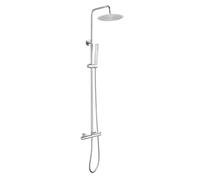 Cofan Columna de Ducha con Grifo Monomando Cromado | Con Filtro de Ahorro de Agua