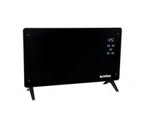 Cofan Convector panel de vidrio 2000 W – LED, mando, control vía app y voz, temporizador 24h