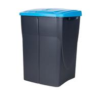 Cofan Cubo de basura azul para reciclar materiales de papel y cartón | Capacidad de 15, 25 o 45 litros | Tres medidas (45 L)