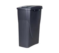 Cofan Cubo de basura gris para desechos en general | Capacidad de 15, 25 o 45 L | Tres Medidas (25 L)
