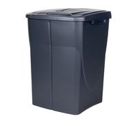 Cofan Cubo de basura gris para desechos en general – Capacidad 15/25/45 L (45 L)