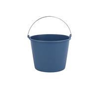 Cofan Cubo de Plástico | Con Asa de Metal | Capacidad 8 L | Color Azul | Cubo Multiusos para el Hogar