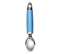 Cofan Cuchara de helado Sena – Acero inoxidable, mango ABS, Azul 18 cm