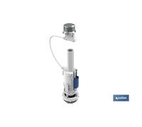 Cofan Descargador para WC Doble Pulsador Modelo Eume Plásticos de Alta Calidad