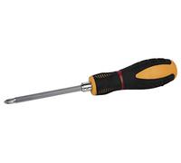 Cofan Destornillador corto reversible Phillips PH-2 y Plano | Medida de longitud de 38 y 100 mm | Varilla de Ø 6mm