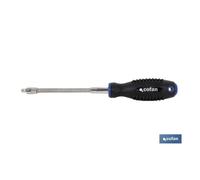 COFAN - Destornillador flexible para vasos de 1/4" | Modelo Confort Plus | Con cuadradillo de 1/4"