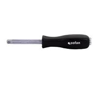 Cofan Destornillador rígido doble boca en 1/4" | Para vasos de 1/4' | Con cuadradillo trasero también en 1/4'