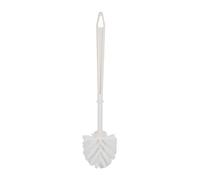 Cofan Escobilla de baño WC | Color Blanco o Negro | Material: Polipropileno | Longitud: 36 cm (1, Blanco)