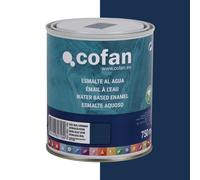 Cofan | Esmalte Ecológico al agua | Envases 750 ml | Azul Real Satinado
