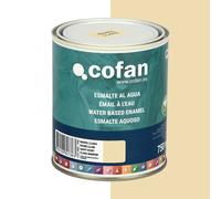 Cofan | Esmalte Ecológico al agua | Envases 750 ml | Marfil Claro Brillo