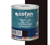 Cofan | Esmalte Ecológico al agua | Envases 750 ml | Marrón Toscana Satinado