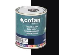 Cofan | Esmalte Ecológico al agua | Envases 750 ml | Negro Brillo