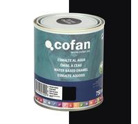 Cofan | Esmalte Ecológico al agua | Envases 750 ml | Negro mate