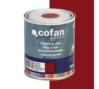 Cofan | Esmalte Ecológico al agua | Envases 750 ml |Rojo Vivo Brillo