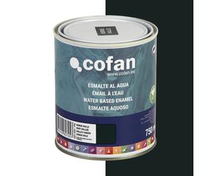 Cofan Esmalte Ecológico al agua Envases 750 ml Verde Valle Brillo