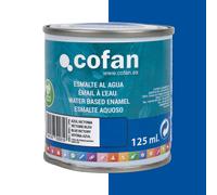 Cofan Esmalte ecológico al agua multisuperficies de alta calidad Color: Azul Victoria Acabado: Brillo Envase: 125 ml