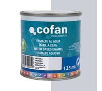 Cofan Esmalte ecológico al agua multisuperficies de alta calidad | Color: Gris Perla | Acabado: Brillo | Envase: 125 ml