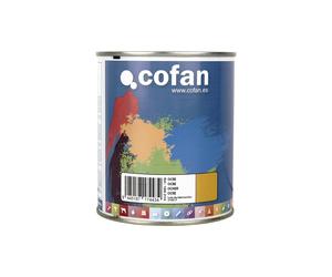 Cofan Esmalte Sintético | Color Ocre | Envase de 750 ml