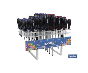 COFAN - Expositor destornilladores 48 pcs (Mod. Victoria)