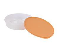 Cofan Fiambrera para Tortilla Redonda 24,5 x 6,5 cm - Accesorios de Cocina (Naranaja)