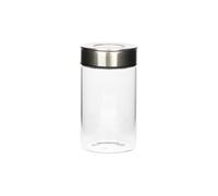 Cofan Frasco vidrio borosilicato hermético - Tapa acero inoxidable - 550–1900 ml - Apto alimentario