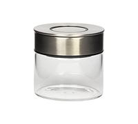 Cofan Frasco de vidrio borosilicato Cicer - 550-1900 ml - Apto para alimentos, tapa acero inox
