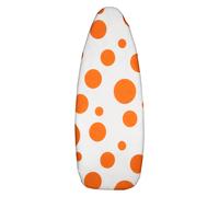 Cofan | Funda para Tabla de Planchar Acolchada de Algodón | Medidas: 140 x 60 cm | Estampado Blanco con Lunares