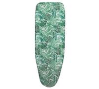 Cofan Funda para tabla de planchar 135 x 53 cm – 100 % algodón, acolchada, 3 capas, ramas verdes