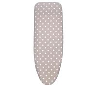 Cofan Funda para Tabla de Planchar | Tamaño Universal | Material: 100% algodón | Acolchada con 3 Capas: Espuma, muletón y algodón | Refleja el Calor y el Vapor | Color: Gris y Blanco | Medidas: 135 x