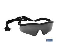Cofan Gafas protectoras de seguridad oscura | Resistente a arañazos | Mayor seguridad en bricolaje y soldadura, entre otros