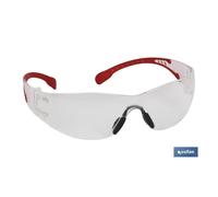 COFAN - Gafas protectoras de seguridad súper ligeras | Con lente clara | Mayor protección y seguridad en el trabajo