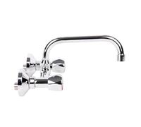 Cofan Grifo Mezclador de Cocina Lavadero para Pared Cromo