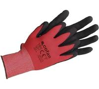 Cofan Guante impregnado Nitrilo Foam Rojo/Negro Talla 9