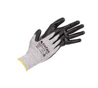 Cofan Guantes anticorte ultraligeros | Nivel D | HPPE + Recubrimiento PU negro | EN 388 4X43D | Pack de 12 pares de guantes o formato unitario | Talla 7 | Protección mecánica (12, 7)