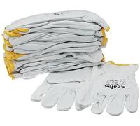 Cofan Guantes piel vacuno gris Talla 8 – 12 unidades
