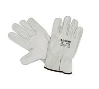 Cofan GUANTES PIEL VACUNO GRIS T-9 - Unid: 12