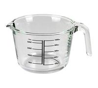 Cofan Jarra medidora Baritina de borosilicato 1 L apta microondas, horno y congelador