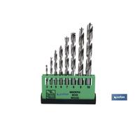 Cofan - Juego de Brocas para Madera Profesionales 3mm-10mm - 1 UNIDAD