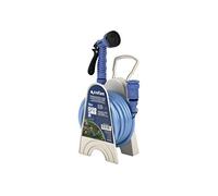 Cofan Kit de Manguera de 10 metros + Accesorios | Diámetro 9,5 mm | Ligera y Compacta | Uso Doméstico y de Jardín | Fácil Conexión y Almacenaje